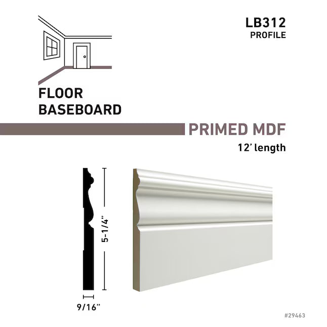 RELIABILT 9/16-in x 5-1/4-in x 12-ft